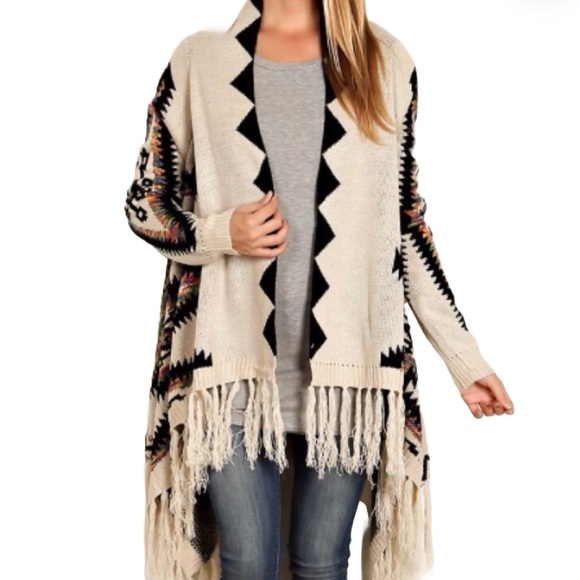 Colorful Knit Sweater - Picture 2 of 8